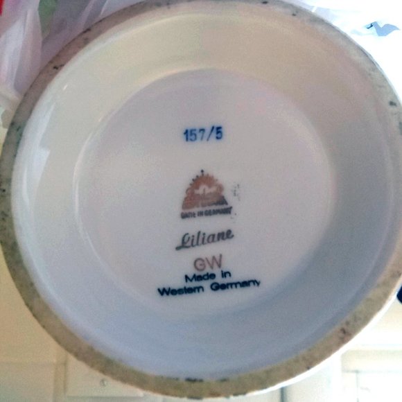 Vintage Lindner Kueps Bavaria Vase Western Germany - "Liliane" 157/5 - Picture 6 of 8